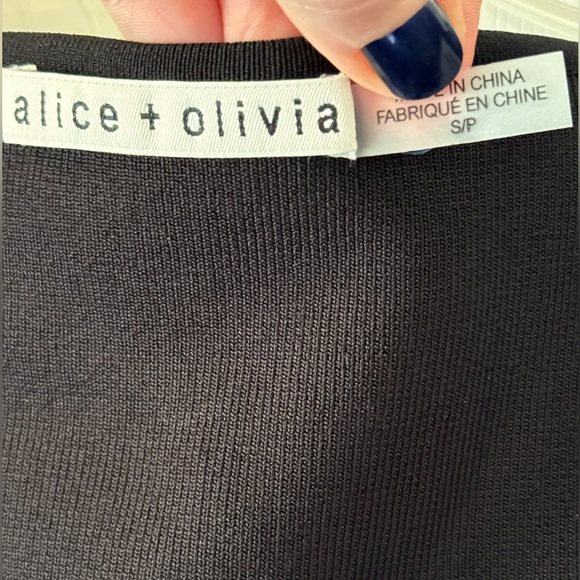 Alice + Olivia Abella Puff Sleeve Mini Dress size small - Picture 7 of 9